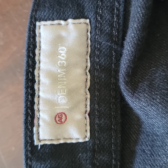 AG Adriano Goldschmied Men's The Everett Slim Straight Black Soot Jean - Picture 3 of 8